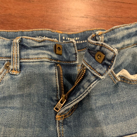 Gap kids patchwork skinny jeans - Picture 5 of 8